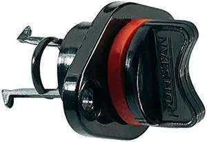 RONSTAN DRAIN PLUG & HOUSING COARSE THREAD BLACK NYLON
