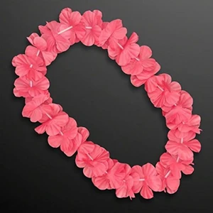 blinkee hawaiian flower lei necklace pink by blinkee hawaiian flower lei necklace pink by