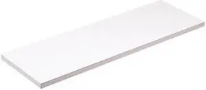 Knape & Vogt 12 In. x 24 In. White All-Purpose Shelf 1980WH12X24 Knape & Vogt 12 In. x 24 In. White All-Purpose Shelf 1980WH12X24