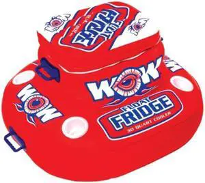 WOW World of Watersports, Float Fridge, Inflatable cooler, 30 Quart capacity, Holds 30 cans