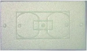 l.h. dottie wpi100 wall plate insulation gasket, 100pack