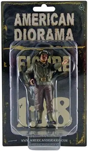 WWII Military Police Figure II For 1:18 Scale Models by American Diorama