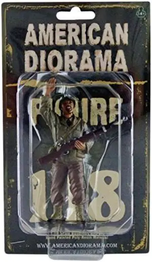 WWII Military Police Figure I For 1:18 Scale Models by American Diorama