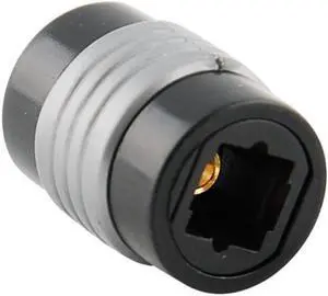 TosLink Optical Coupler Digital Audio Fiber Optic Female Extension Adapter
