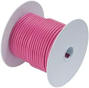 #18 Pink Wire 100ft. Spool