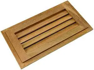 Whitecap 60712 Teak Louvered Insert - 7-1/2" x 9-1/8" x 3/4"