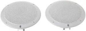 Poly-Planar Ma-4056-W 6" 2-Way Coaxial White 40W,