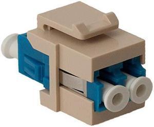 MODULE- FIBER OPTIC- LC- DUPLEX- IVORY