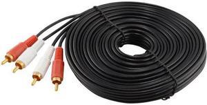 RCA Stereo Audio Cable 2 RCA Male to 2 RCA Male (30 Feet / 10 Meters)