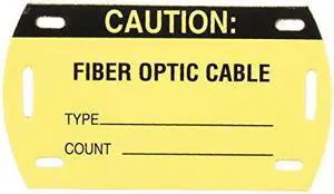 Panduit PST-FO Self-Laminating Fiber Optic Cable Marker Tag (5-Pack)