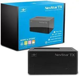 Vantec Accessory NST-D328S3-BK NexStar TX Single Bay 2.5 inch /3.5 inch USB3.0 Hard Drive Dock Vantec Accessory NST-D328S3-BK NexStar TX Single Bay 2.5 inch /3.5 inch USB3.0 Hard Drive Dock