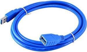JacobsParts USB 30 Extension Cable Standard Type A Male to Female Blue - 15 Meters (5 Feet)
