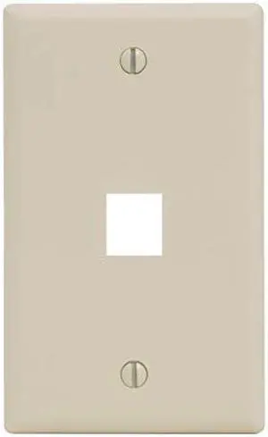 ICC FACE-1-AL IC107F01AL - 1PORT FACE - ALMOND