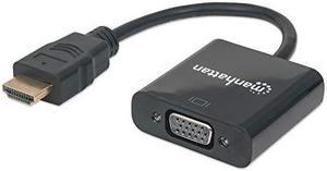 Manhattan HDMI (Male) - VGA (Female) Converter Black 151467