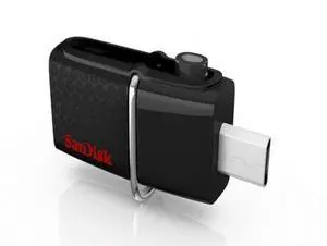 Sandisk Ultra Dual USB Drive 3.0 USB flash drive 16 GB 3.0 (3.1 Gen 1) USB Type-A connector Black Sandisk Ultra Dual USB Drive 3.0 USB flash drive 16 GB 3.0 (3.1 Gen 1) USB Type-A connector Black
