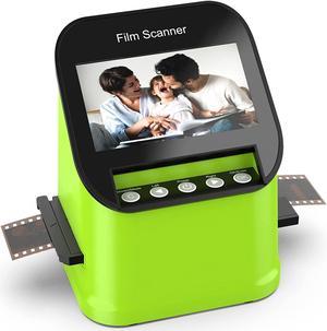 Photo,Namecard,Slide & Negative Scanner with Large 5 LCD Screen,Film and Slide