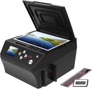  Digital Film Scanner, Convert 135 126 110 8mm Slides to 12MP  JPG, Fast Scanning, Multiple Film Size Options, Restore Memories with This  Film Scanner : Office Products