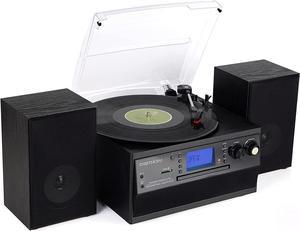DIGITNOW Portable 3 - Speed Turntable Decorative Record Player with  Bluetooth & Reviews