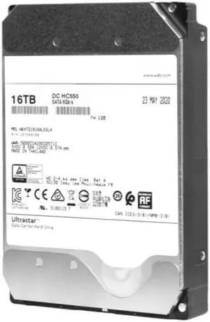 For Western Data helium 16T mechanical hard disk SATA 7200 to 512M desktop 16tb monitoring and security