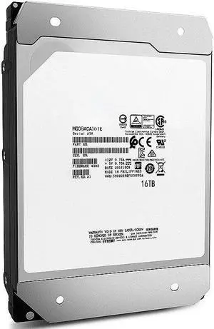 For Toshiba MG08ACA16TE 16T mechanical hard disk vertical 16TB helium SATA 7200 to 512M