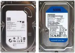 For 500G mechanical hard disk supports monitoring video recorder SATA serial port 7200 to single disk blue disk desktop computer