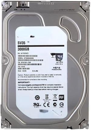 For SV35 Seagate 3Tb Surveillance and Security Video Recorder Mechanical Hard Disk SATA Serial Desktop ST3000VX000