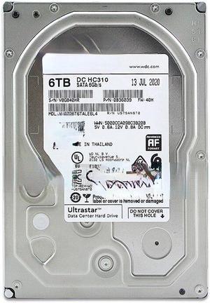 For WD HUS726T6TALE6L4 6T enterprise NAS3.5 hard disk 7.2k 256MB 6TB