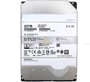 For Western HC570 WUH722222ALE6L4 22TB7.2K SATA3 Helium Enterprise Hard Disk 22T