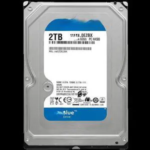 For Western Data WD20EZBX Blue Disk 2T 2TB 7200 RPM 256MB SATA Desktop Hard Disk