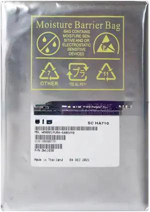 For Western WD82PURX WD8001PURA purple disk 8T 3.5 inch SATA monitoring 7200 rpm 8TB hard disk