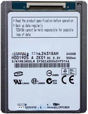 For Toshiba 1.8 inch 240G laptop hard disk MK2431GAH MACBOOK AIR and camera