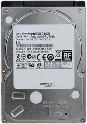For Toshiba 8G SLC solid state hybrid hard disk 2.5 inch 1T notebook computer hard disk SSD