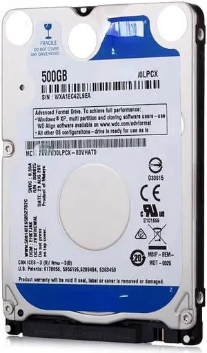For PMR/CMR vertical WD western data 7MM blue 2.5-inch 500G laptop hard disk WD5000LPCX