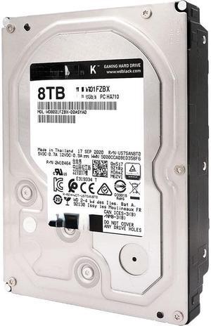 PMR 7200 to 256M for WD8001FZBX 3.5 inch 8T server enterprise hard disk