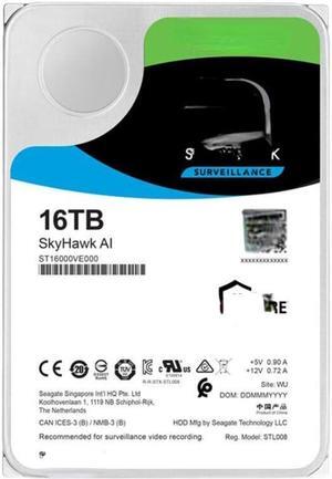 For Seagate ST16000VE0003.5 inch 16T AI monitoring hard disk server computer security video