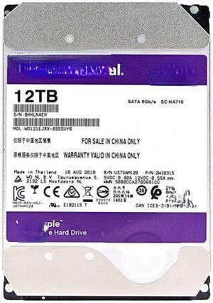 For WD121EJRP AI purple disc PRO 3.5 inch 12T surveillance video hard disk