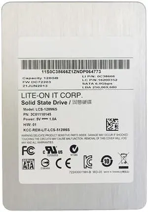 For LITEON S920 L9S 512G MLC Granular Computer Solid State Drive SATA3 SSD