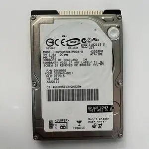 For Hitachi 2.5 inch 30G laptop hard disk IDE parallel port industrial SMT machine