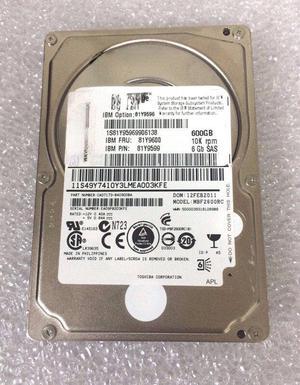 For IBM 81Y9600 81Y9599 server hard disk 600G 10K SAS 2.5 inch MBF2600RC