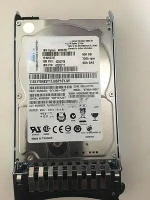 For IBM 42D0707 42D0708 500G 7.2K 6GB SAS 2.5 inch hard disk ST9500620SS