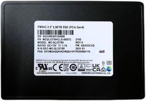 For Samsung PM9A3   3.84T U.2 PCIE 4.0 High Speed Enterprise Solid State Drive