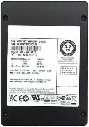 For Samsung SM1715 3.2T Dell MLC solid state disk