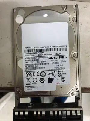 For Lenovo RD640 RD530 server hard disk 600G 10K SAS 2.5-inch 6GB