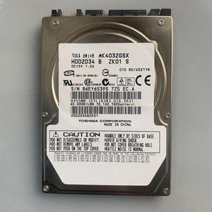 For 2.5 inch SATA serial port Toshiba 40G laptop hard disk