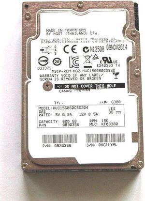 For Lenovo RD640 RD650 hard disk 600G 15K 2.5 inch SAS 6GB HUC156060CSS204