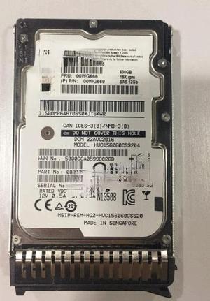For Lenovo 00WG669 00WG666 Lenovo hard disk 600GB 15K 12GBPS SAS 2.5-inch