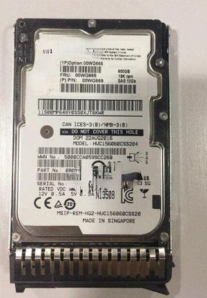 For IBM X3650 M5 X3550 M5 X6 hard disk 00WG665 00WG666 600G 15K SAS