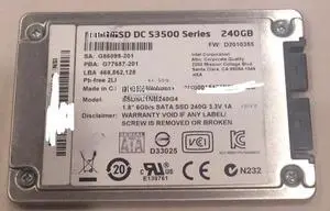 For Lenovo SR650 RD450 RD650 solid state drive 240GB 240G SATA SSD 2.5-inch
