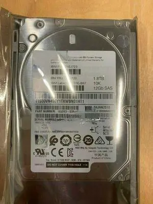 For IBM V3700 V2 storage hard disk 01DE355 01EJ588 01EJ723 1.8TB 2.5 "10K