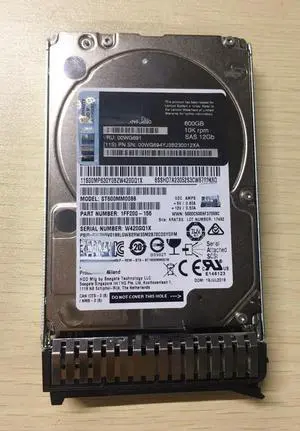 For Lenovo 00WG691 00WG690 00WG694 600G 10K SAS 2.5-inch 12GB